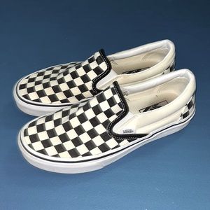 Vans Slip Ons - Checkered